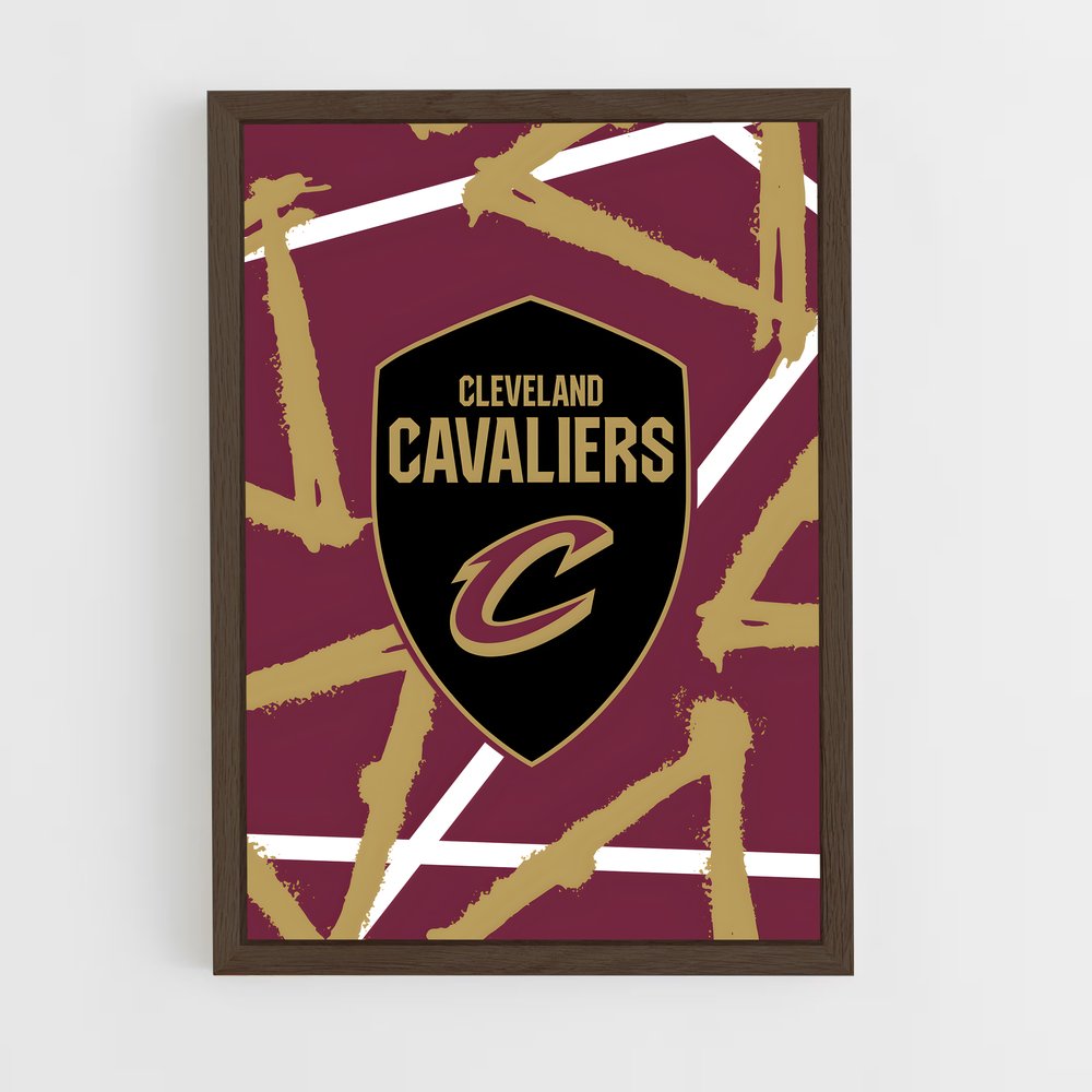 Poster Cavaliers Champions – affiche Basketball (vue 5)